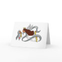 "Gray Diabetes Ribbon" Ethnic Awarenesss Angel cards