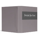 Gray Diamond Poetry Binder