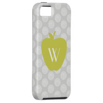 Gray Dots Yellow Apple iPhone 5 Case-Mate Case casemate cases