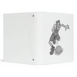 Gray dribble binders
