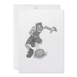 Gray dribble custom invites