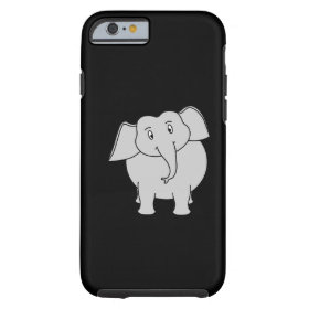 Gray Elephant. iPhone 6 Case