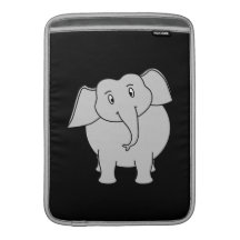 Gray Elephant. Sleeve For MacBook Air