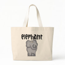 Gray Elephant Tshirts and Gifts Tote Bag