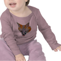 Gray Fox Drawing t-shirts