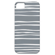 Gray Funky Striped iPhone 5 Case iPhone 5 Cover