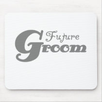 Gray Future Groom mousepads by weddingsareus Gray Future Groom mousepads