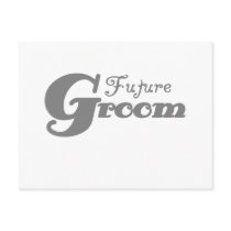 Gray Future Groom postcards