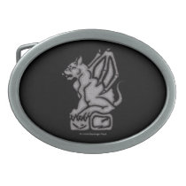 Gray Gargoyle Belt Buckle