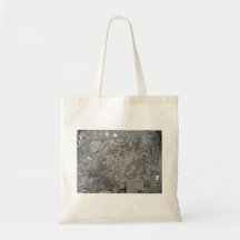 Gray Gravel Grunge Background Tote Bags
