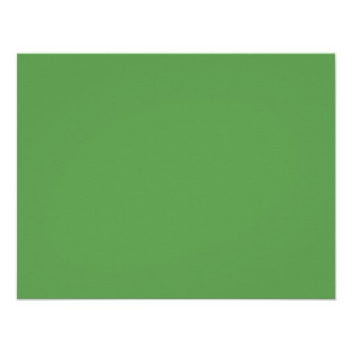 Gray & Green Wedding Reception ONLY Invitations