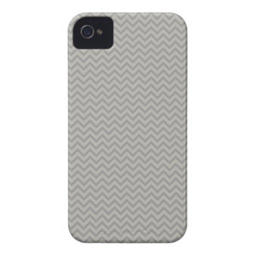 Gray grey chevron zigzag stripes zig zag pattern iPhone 4 Case-Mate cases