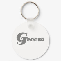 Gray Groom keychains