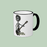Gray Guitarist mugs