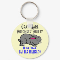 Gray Hare Motorists' keychains by Renn_Fare Gray Hare Motorists' keychains