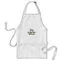 Gray Is The New Blonde aprons by The_Shirt_Ranch Gray Is The New Blonde aprons