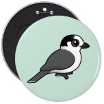 Gray Jay Pin