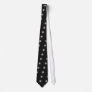 Gray Kaleidoscope Art 1 Tie