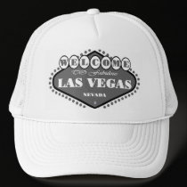 GRAY  Las Vegas Logo Cap hats