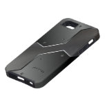 Gray Metallic Look Geometric Shapes. casemate cases