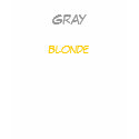 Gray New Blonde T-Shirt by fun_to_look_at Gray New Blonde T-Shirt