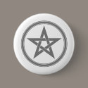 Gray Pentacle buttons