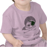 Gray Pirate Skull Distressed Infant T-Shirt
