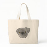 gray pug bags