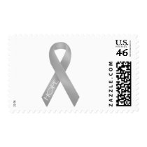 Gray Ribbon Postage