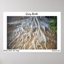 Gray Roots Print