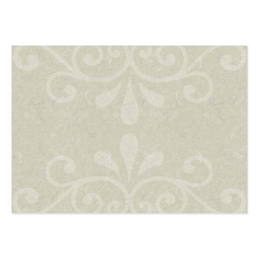 Gray Scroll Wedding Response Card Business Card Templates (back side)