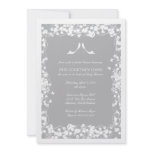 Gray Shoes Bridal Shower Invitation