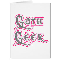 Gray Skull Goth Geek cards