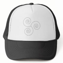 Gray Spiral of Life hats by triplegoddess Gray Spiral of Life hats