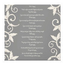 Gray Swirl "Do It Anyway" Wrapped Canvas Print