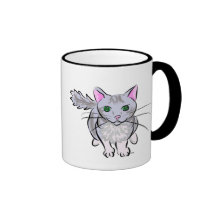 Gray Tabby Coffee Mug