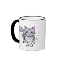 Gray Tabby mugs