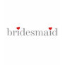 Gray Text Bridesmaid Tee Shirts Gray Text Bridesmaid Tee Shirts