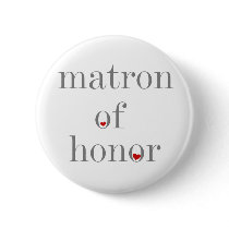 Gray Text Matron of Honor buttons by weddingsareus Gray Text Matron of Honor buttons