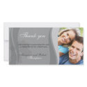 Gray Thank You Photocard