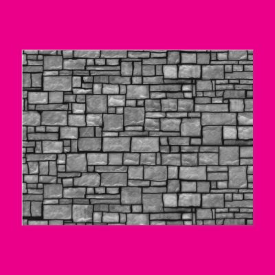 Gray Uneven Stone Wall Post Card Zazzle_postcard