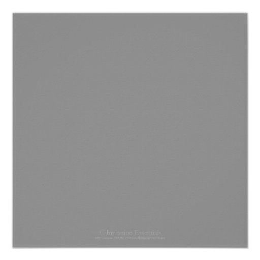 Gray Wedding Shower Invitations or Announcements