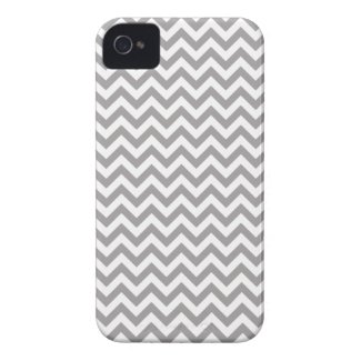Gray White Chevron Pattern Iphone 4 Cover