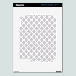 Gray & White Lattice Pattern skins