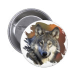 Gray Wolf Pin