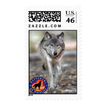Gray Wolf postage