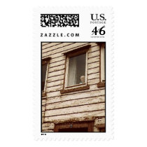 Gray Woman postage