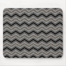 Gray zigzag mousepad