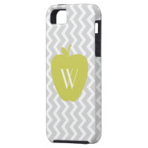 Gray Zigzag Yellow Apple iPhone 5 Case-Mate Case casemate cases