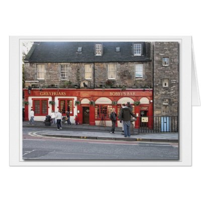 Grayfriars Bobby - Edinburgh Scotland Greeting Card by joelor